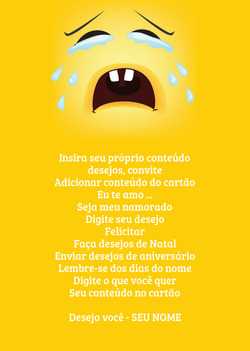 Emoji chorando